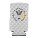 Hipster Graduate Can Cooler (tall 12 oz) (Personalized)