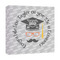 Hipster Graduate Canvas Print - 12x12 (Personalized)
