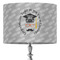 Hipster Graduate 16" Drum Lampshade - ON STAND (Fabric)