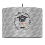 Hipster Graduate Drum Pendant Lamp (Personalized)