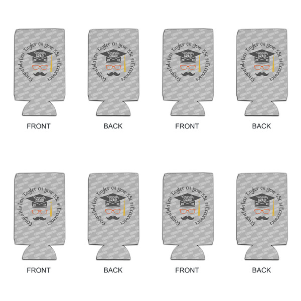 Hipster Graduate 16oz Can Sleeve - Set of 4 - APPROVAL