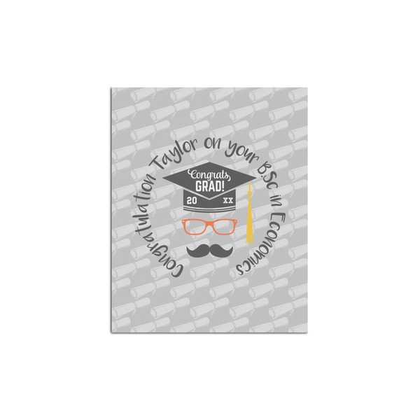 Custom Hipster Graduate Poster - Multiple Sizes (Personalized)