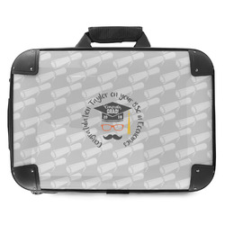 Hipster Graduate Hard Shell Briefcase - 18" (Personalized)