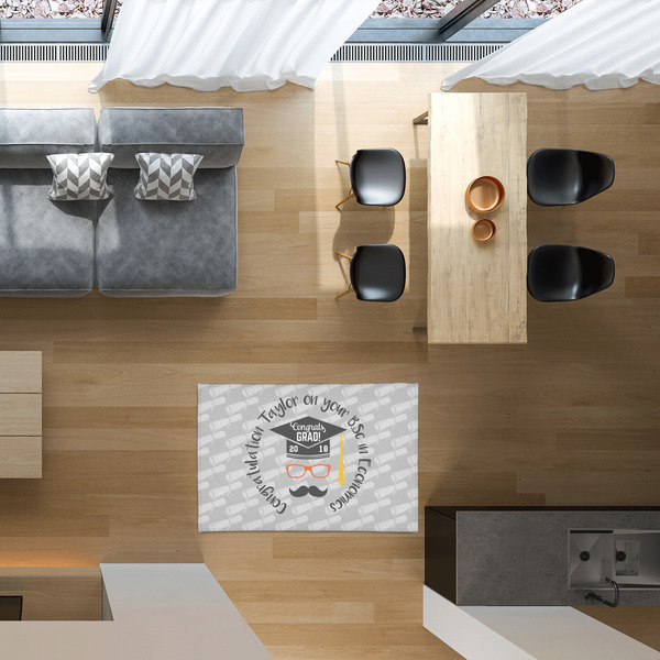 Hipster Graduate 2'x3' Indoor Area Rugs - IN CONTEXT