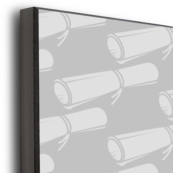 Hipster Graduate 20x24 Wood Print - Closeup