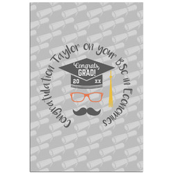 Hipster Graduate Poster - Matte - 24x36 (Personalized)