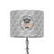 Hipster Graduate 8" Drum Lampshade - ON STAND (Fabric)