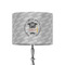 Hipster Graduate 8" Drum Lamp Shade - Fabric (Personalized)