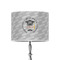Hipster Graduate 8" Drum Lampshade - ON STAND (Poly Film)