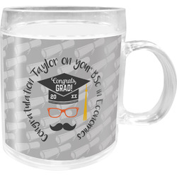 Hipster Graduate Acrylic Kids Mug (Personalized)