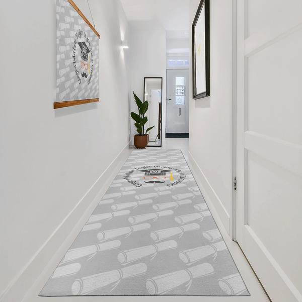 Hipster Graduate Area Rug Sizes - In Context (vertical)