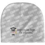 Hipster Graduate Baby Hat (Beanie) (Personalized)