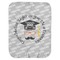 Hipster Graduate Baby Swaddling Blanket (Personalized)