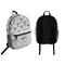 Hipster Graduate Backpack front and back - Apvl