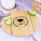 Hipster Graduate Bamboo Cutting Board - In Context