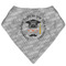 Hipster Graduate Bandana Bib (Personalized)