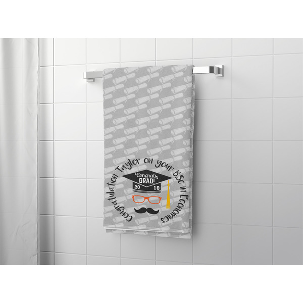 Hipster Graduate Bath Towel - LIFESTYLE