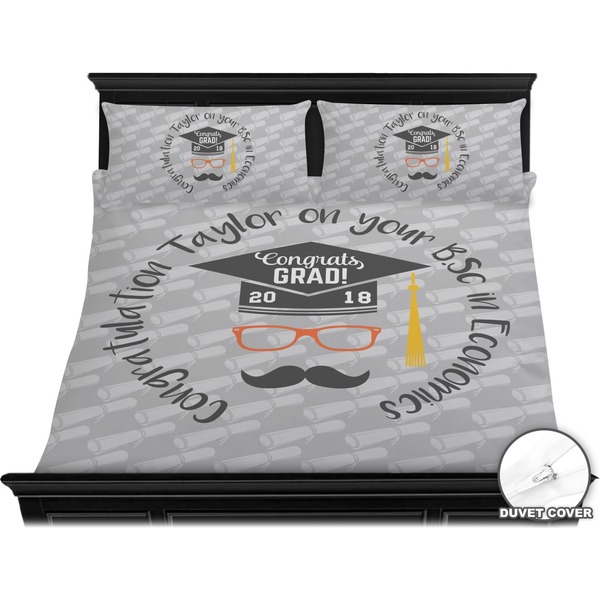 Hipster Graduate Bedding Set (King) - Duvet