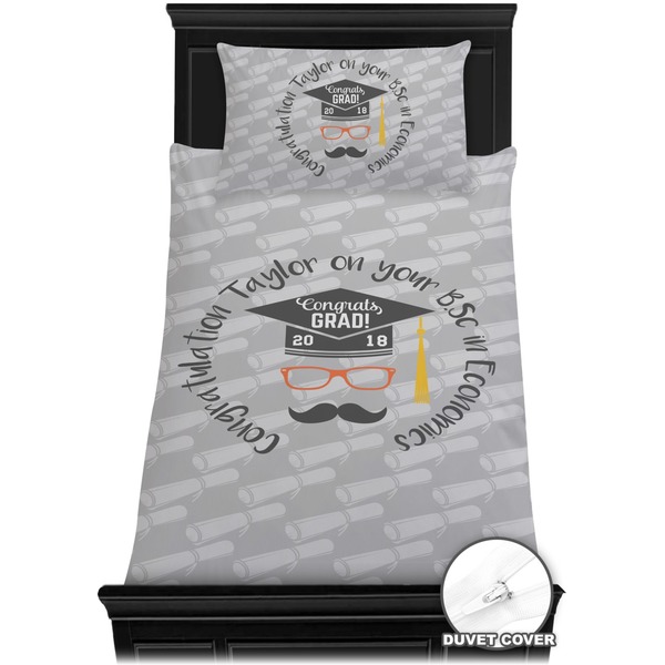 Hipster Graduate Bedding Set (Twin) - Duvet