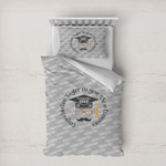 Hipster Graduate Duvet Cover Set - Twin XL (Personalized)