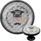 Hipster Graduate Cabinet Knob (Black) (Personalized)
