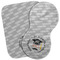 Hipster Graduate Burp Cloth (Personalized)