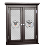 Hipster Graduate Cabinet Decal - Small (Personalized)