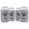 Hipster Graduate Can Cooler (12 oz) - Set of 4 w/ Name or Text