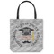 Hipster Graduate Canvas Tote Bag - Small - 13"x13" (Personalized)
