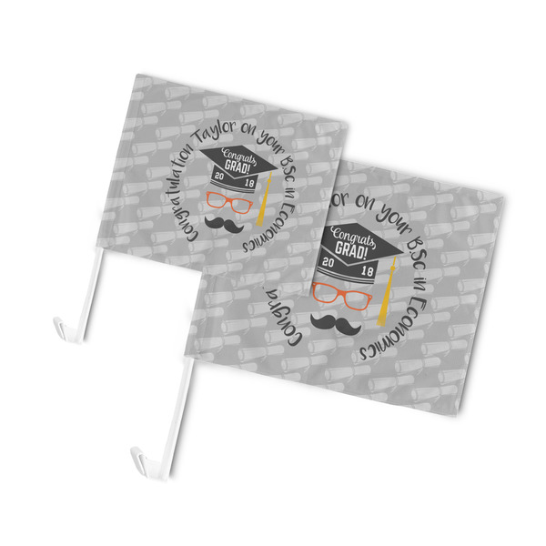 Hipster Graduate Car Flags - PARENT MAIN (both sizes)