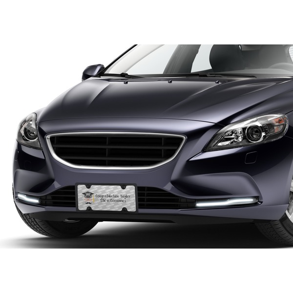 Hipster Graduate Car License Plate Lifestyle