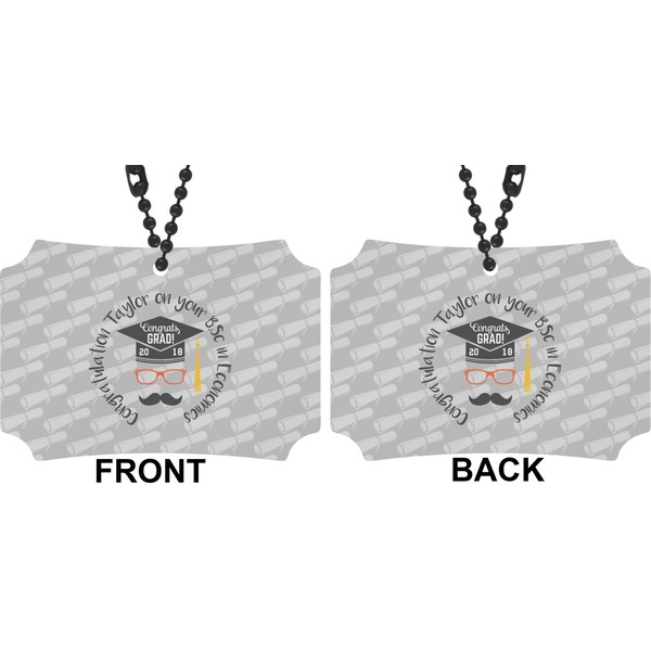 Hipster Graduate Car Ornament - Berlin (Approval)