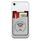 Hipster Graduate 2-in-1 Cell Phone Credit Card Holder & Screen Cleaner (Personalized)