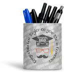 Hipster Graduate Ceramic Pen Holder