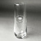Hipster Graduate Champagne Flute - Single - Front/Main