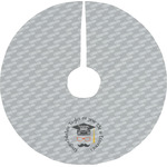 Hipster Graduate Tree Skirt (Personalized)