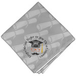 Hipster Graduate Cloth Dinner Napkin - Single w/ Name or Text