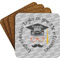 Hipster Graduate Coaster Set (Personalized)