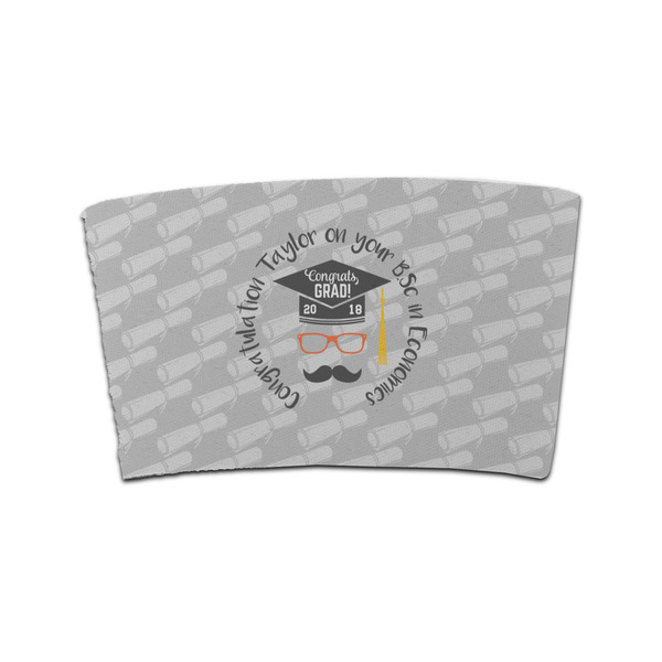 Custom Hipster Graduate Coffee Cup Sleeve (Personalized)