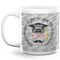 Hipster Graduate Coffee Mug - 20 oz - White
