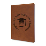 Hipster Graduate Leatherette Journal (Personalized)