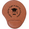 Hipster Graduate Leatherette Mouse Pad with Wrist Support (Personalized)