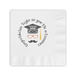 Hipster Graduate Coined Cocktail Napkins (Personalized)