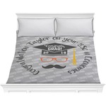 Hipster Graduate Comforter - King (Personalized)