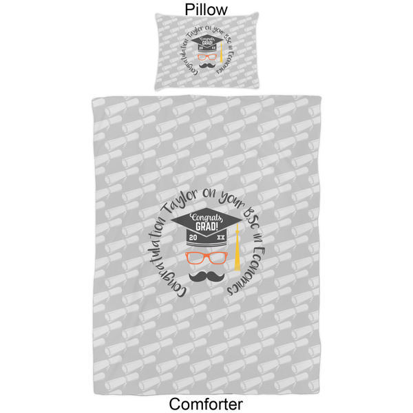 Hipster Graduate Comforter Set - Twin - Approval