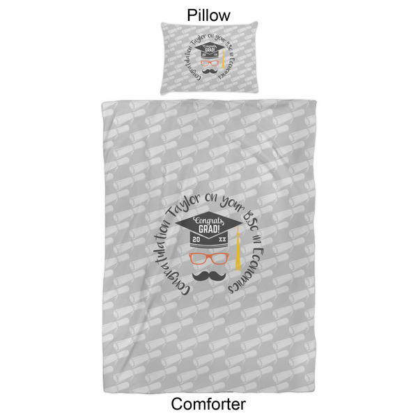 Hipster Graduate Comforter Set - Twin XL - Approval