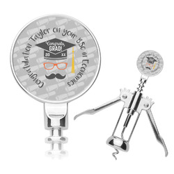 Hipster Graduate Corkscrew (Personalized)