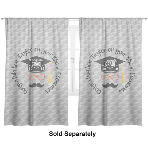 Hipster Graduate Curtains