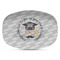 Hipster Graduate Plastic Platter - Microwave & Oven Safe Composite Polymer (Personalized)
