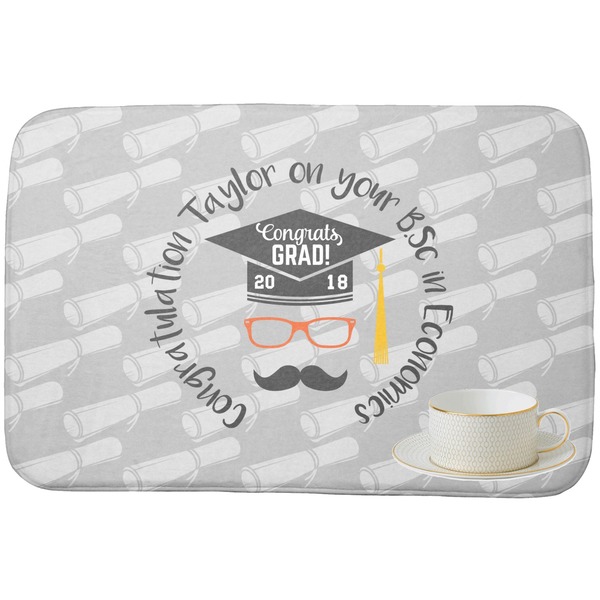 Hipster Graduate Dish Drying Mat
